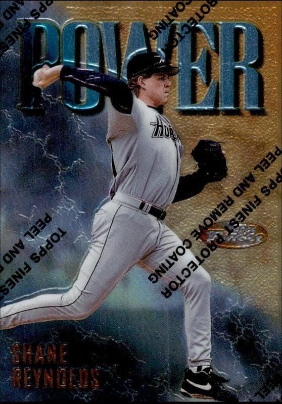 1997 Topps Finest Shane Reynolds #258 trading card