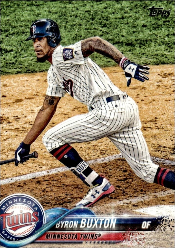 2018 Topps Series 1 Byron Buxton #127 trading card