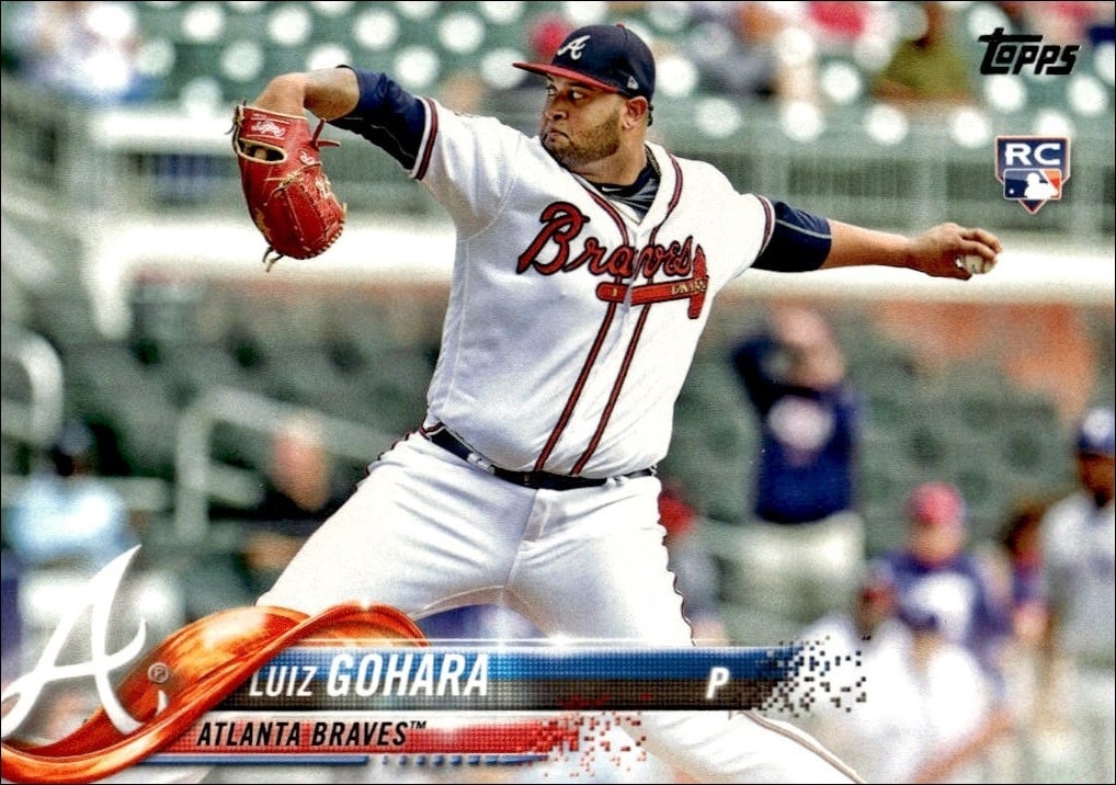 2018 Topps Series 1 Luiz Gohara #138 trading card