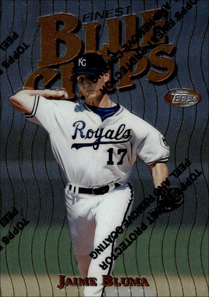 1997 Topps Finest Jaime Bluma #32 trading card
