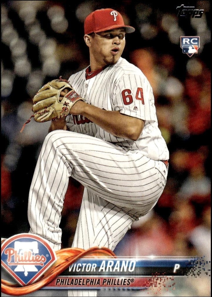 2018 Topps Series 2 Victor Arano #675 trading card