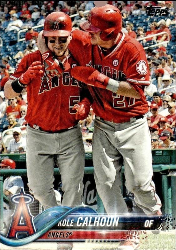 2018 Topps Series 2 Kole Calhoun #381 trading card