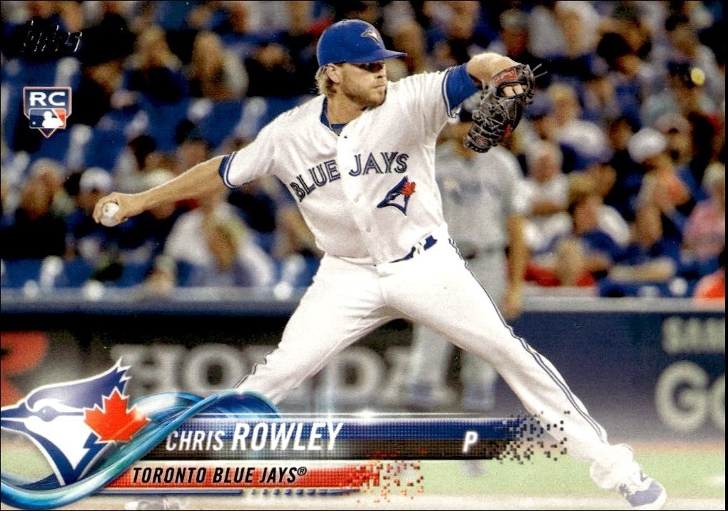 2018 Topps Series 1 Chris Rowley #315 trading card