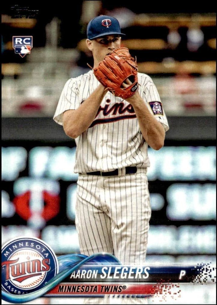 2018 Topps Series 1 Aaron Slegers #277 trading card
