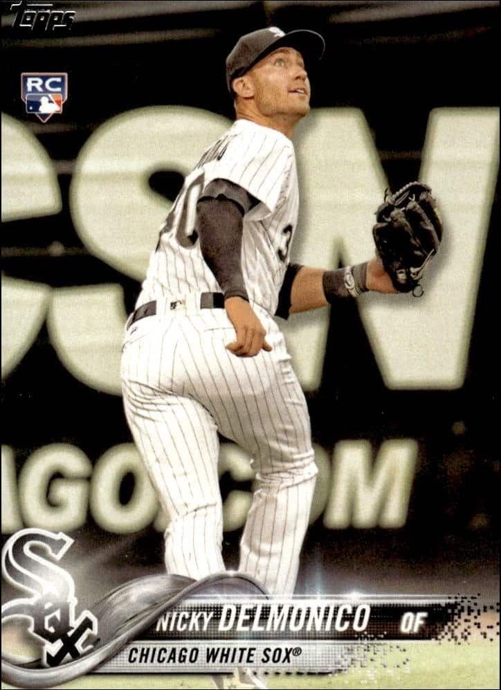 2018 Topps Series 1 Nicky Delmonico #306 trading card