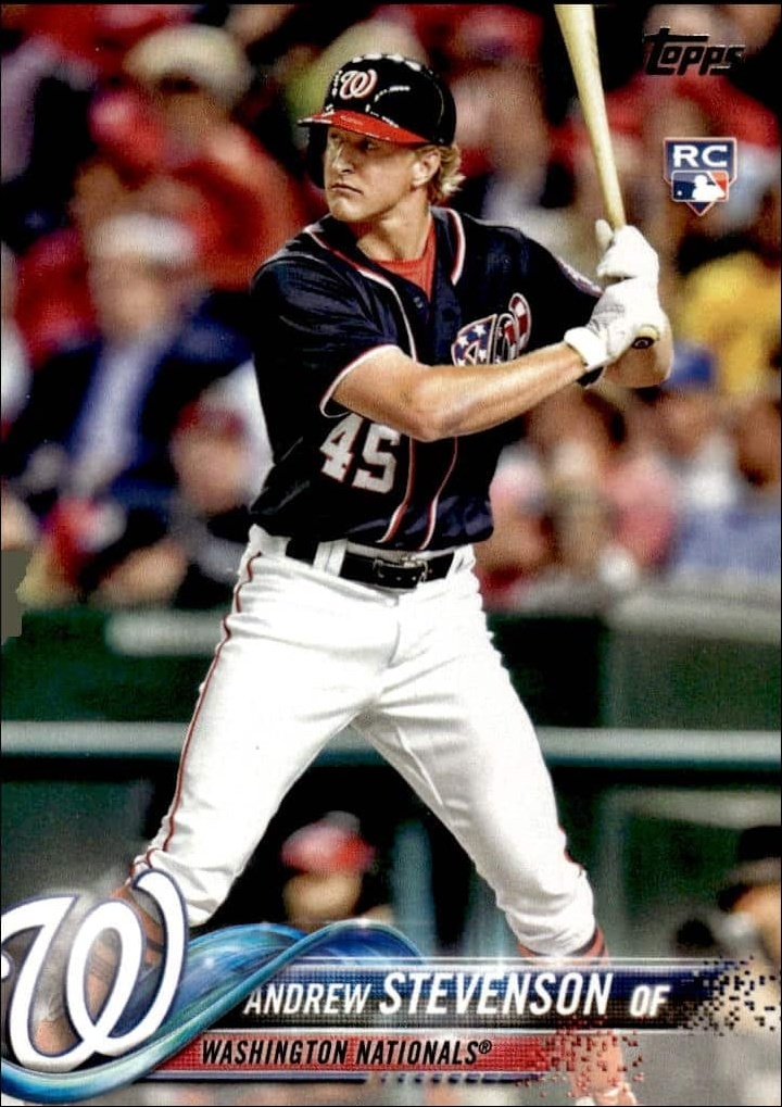 2018 Topps Series 1 Andrew Stevenson #261 trading card