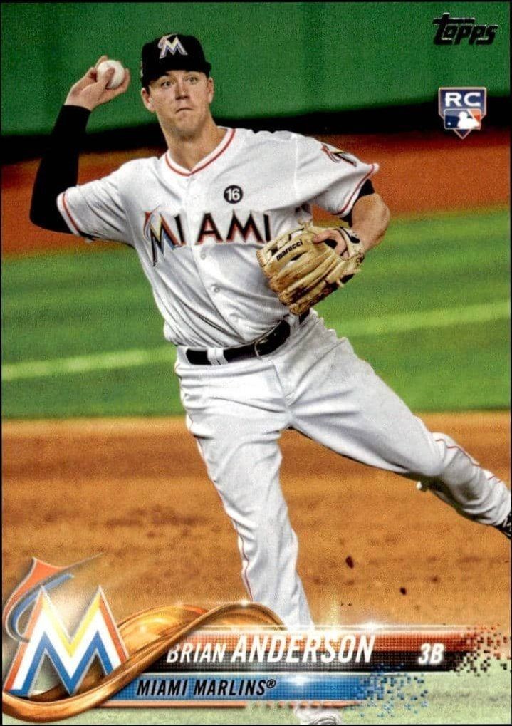 2018 Topps Series 1 Brian Anderson #234 trading card