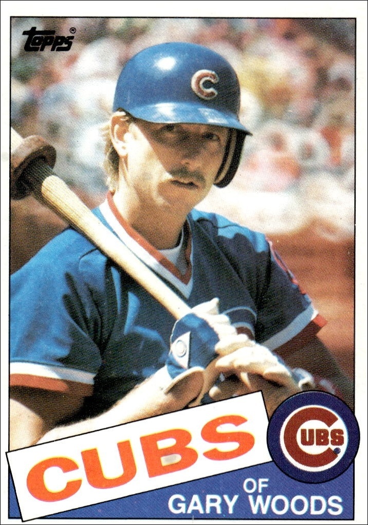 1985 Topps Gary Woods #46 trading card