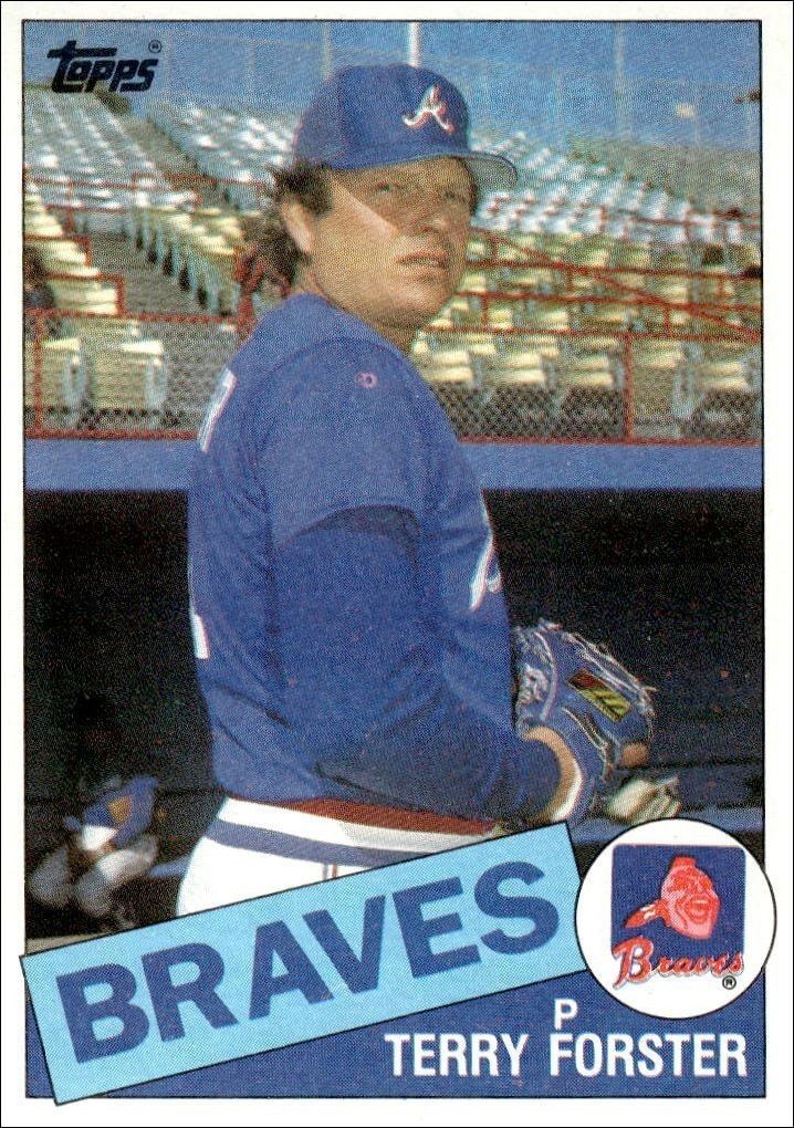 1985 Topps Terry Forster #248 trading card