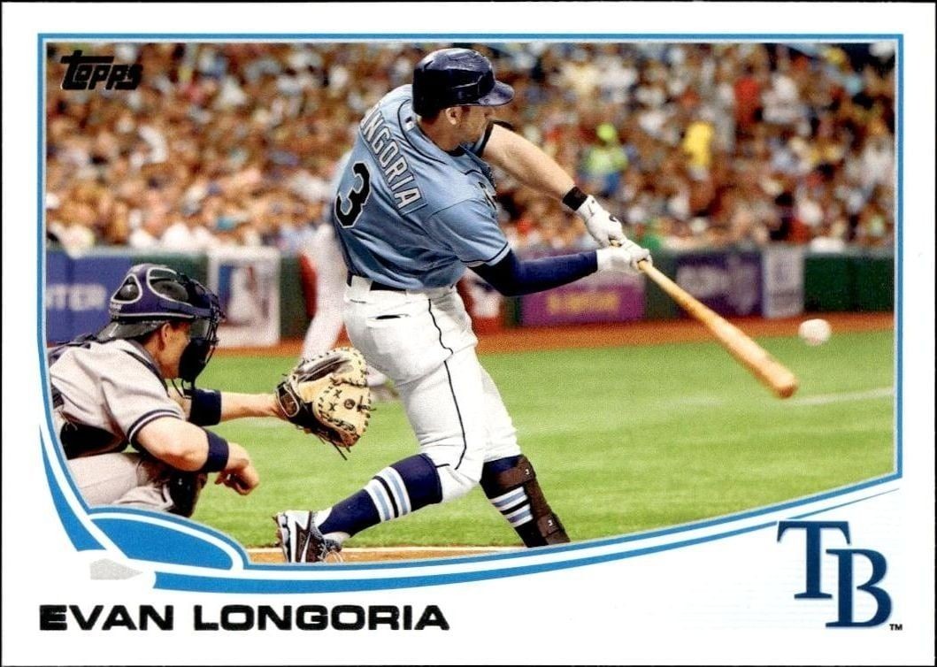 2013 Topps Series 1 Evan Longoria #103 trading card