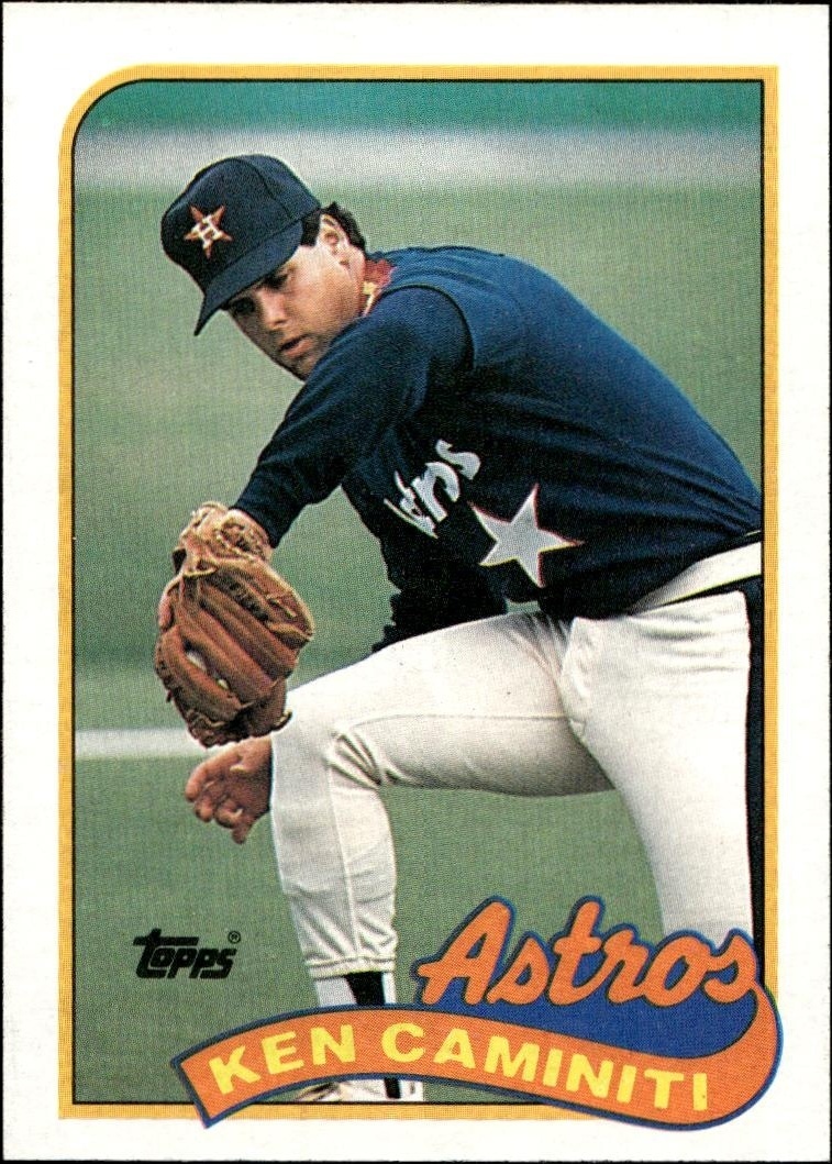 1989 Topps Ken Caminiti #369 trading card