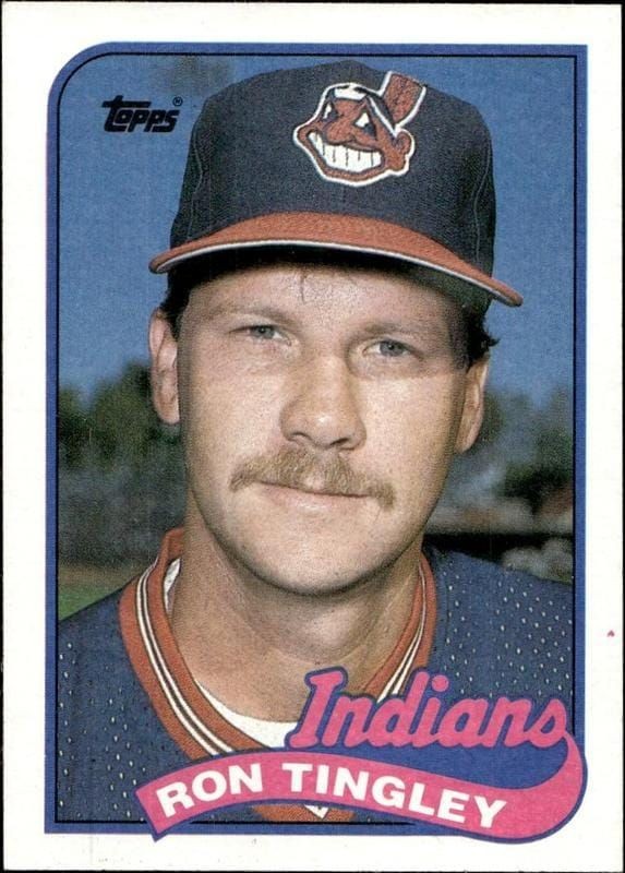 1989 Topps Ron Tingley #721 trading card
