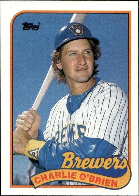 1989 Topps Charlie O'Brien #214 trading card