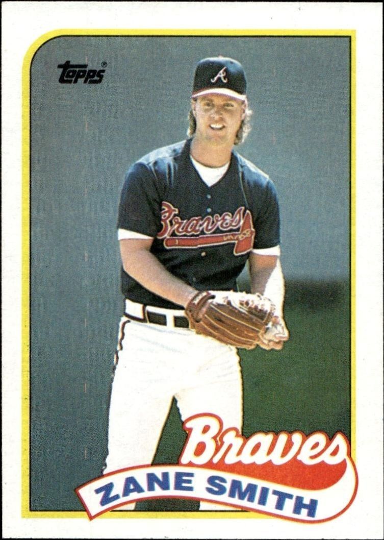 1989 Topps Zane Smith #688 trading card