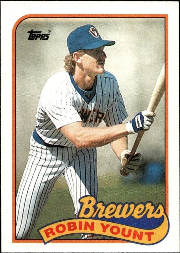 1989 Topps Robin Yount #615 trading card