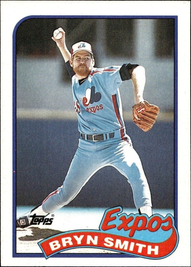1989 Topps Bryn Smith #464 trading card