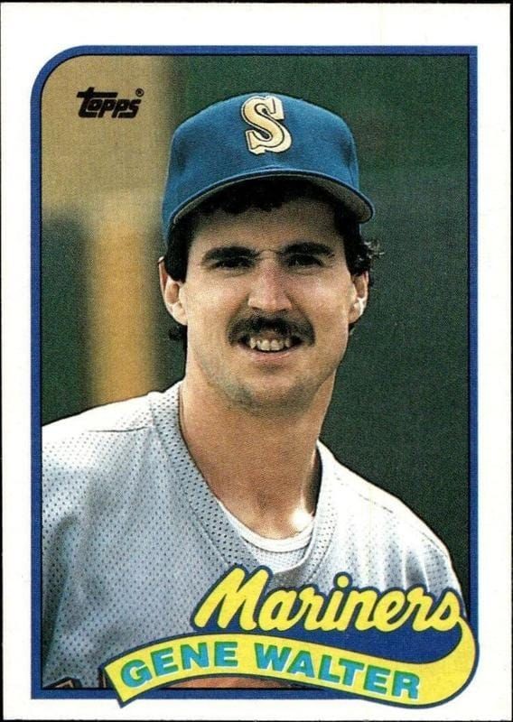 1989 Topps Gene Walter #758 trading card