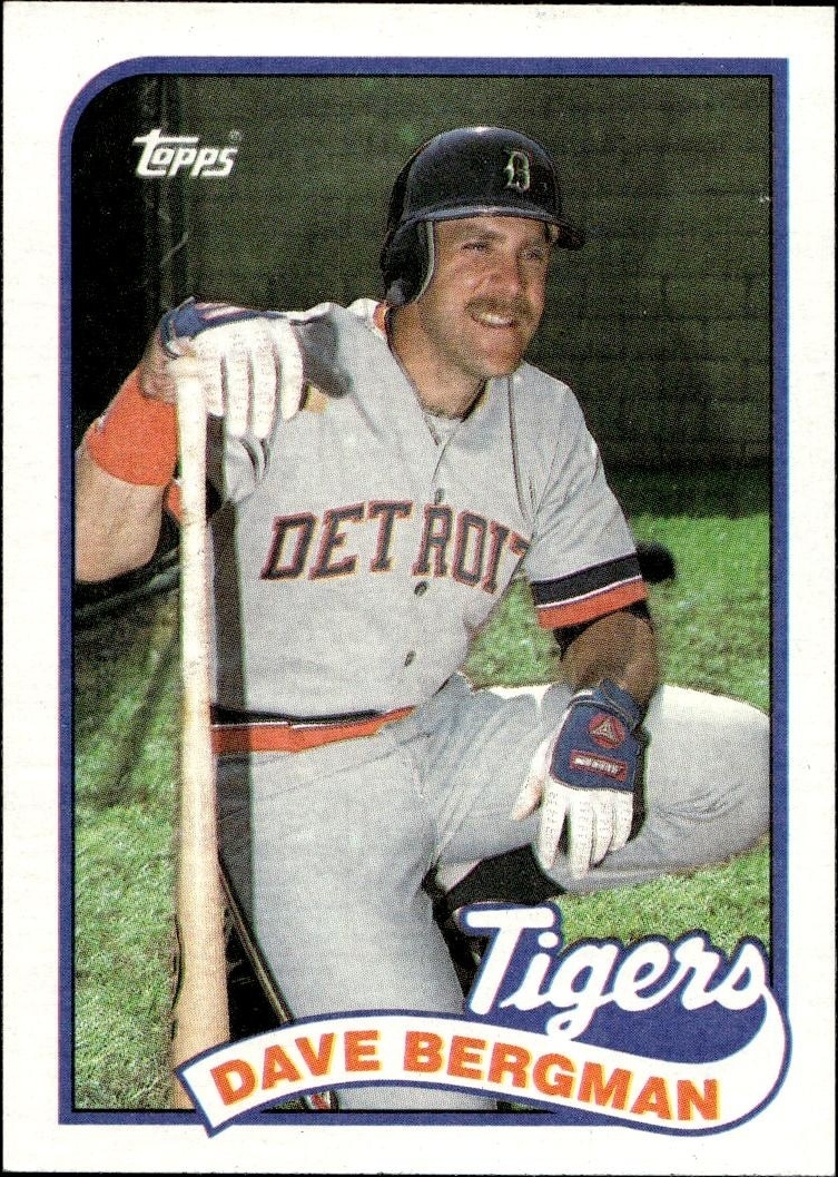 1989 Topps Dave Bergman #631 trading card