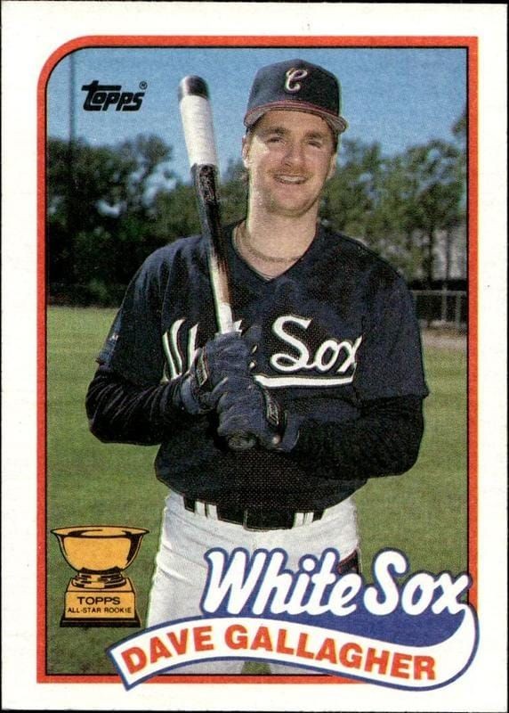1989 Topps Dave Gallagher #156 trading card