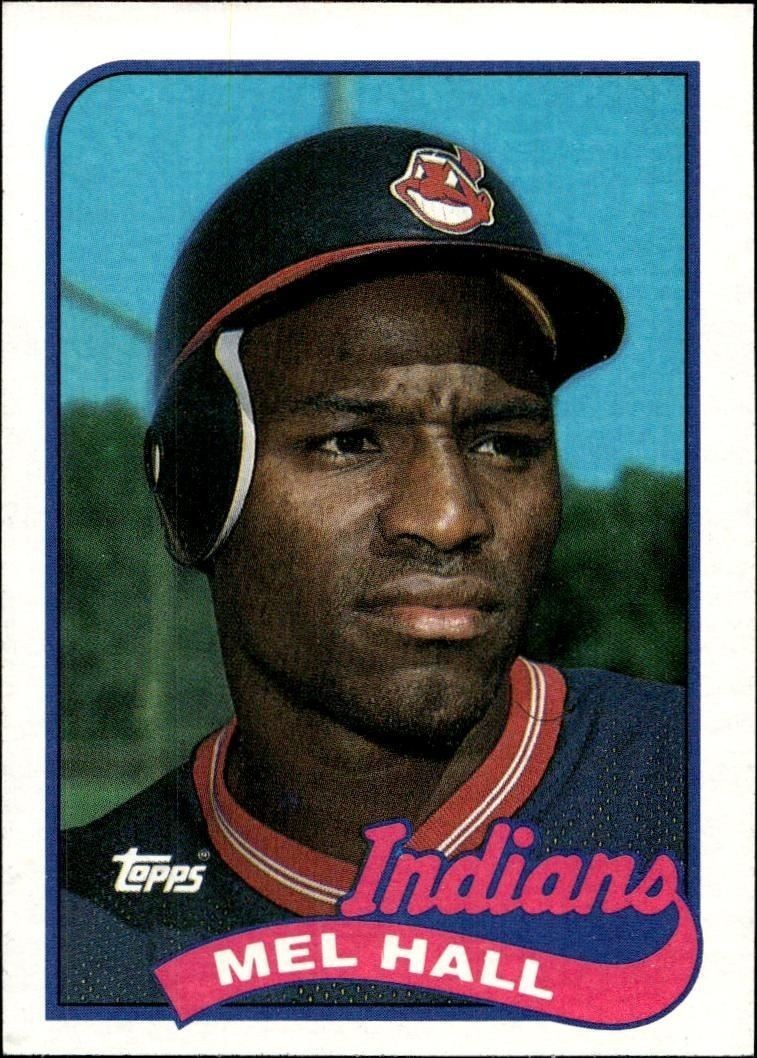 1989 Topps Mel Hall #173 trading card