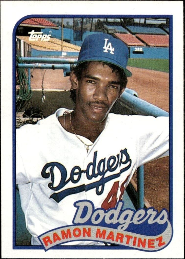 1989 Topps Ramon Martinez #225 trading card