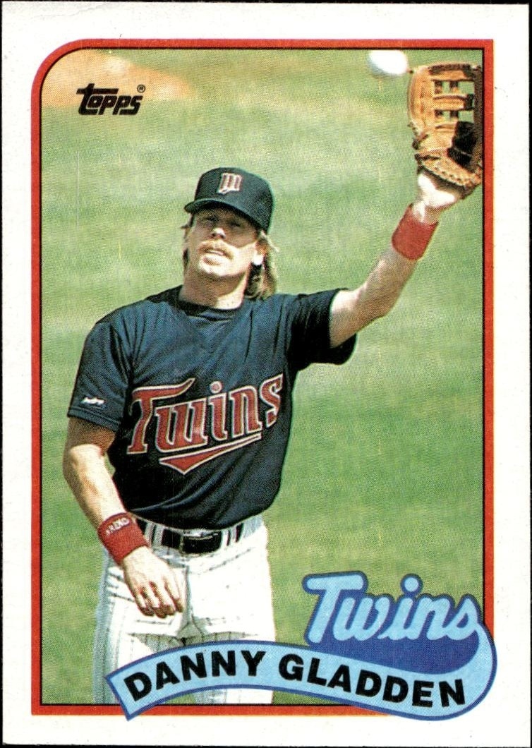 1989 Topps Danny Gladden #426 trading card
