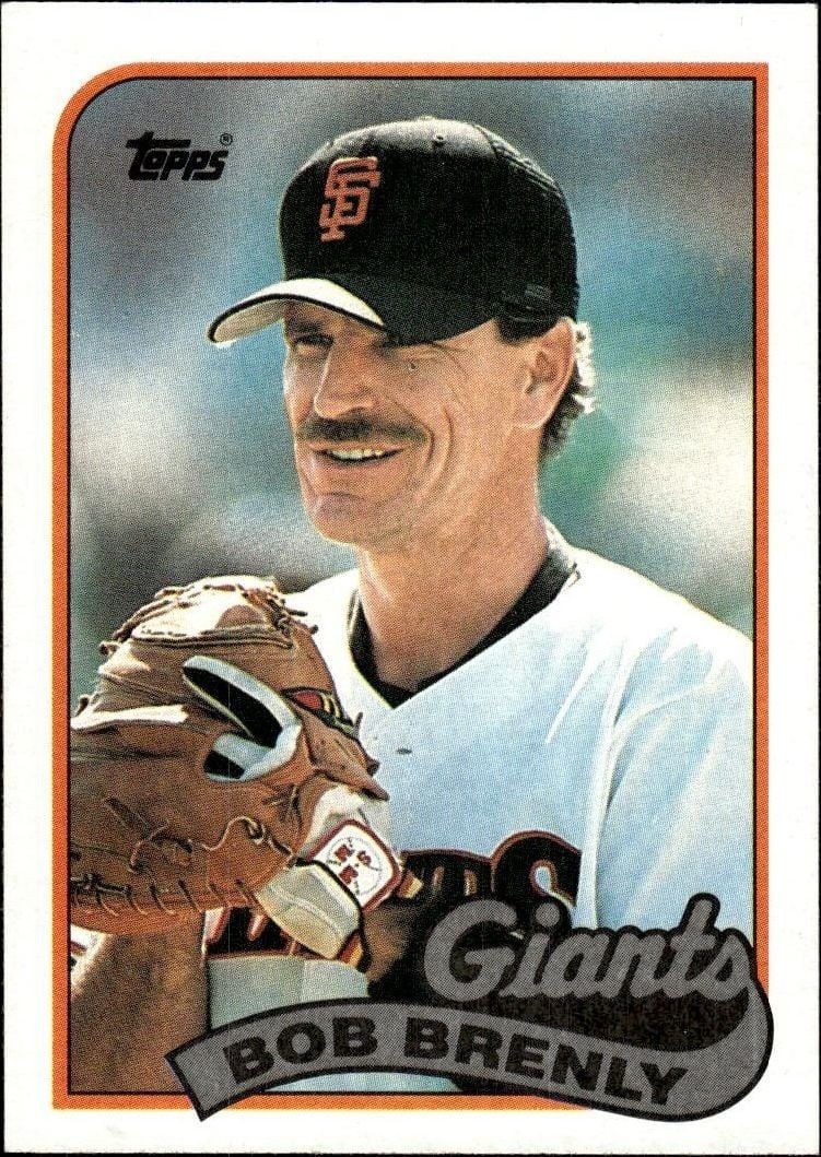 1989 Topps Bob Brenly #52 trading card