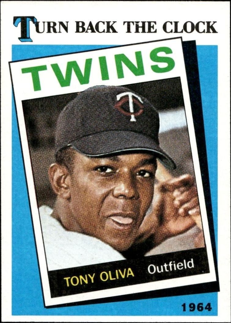 1989 Topps Tony Oliva #665 trading card