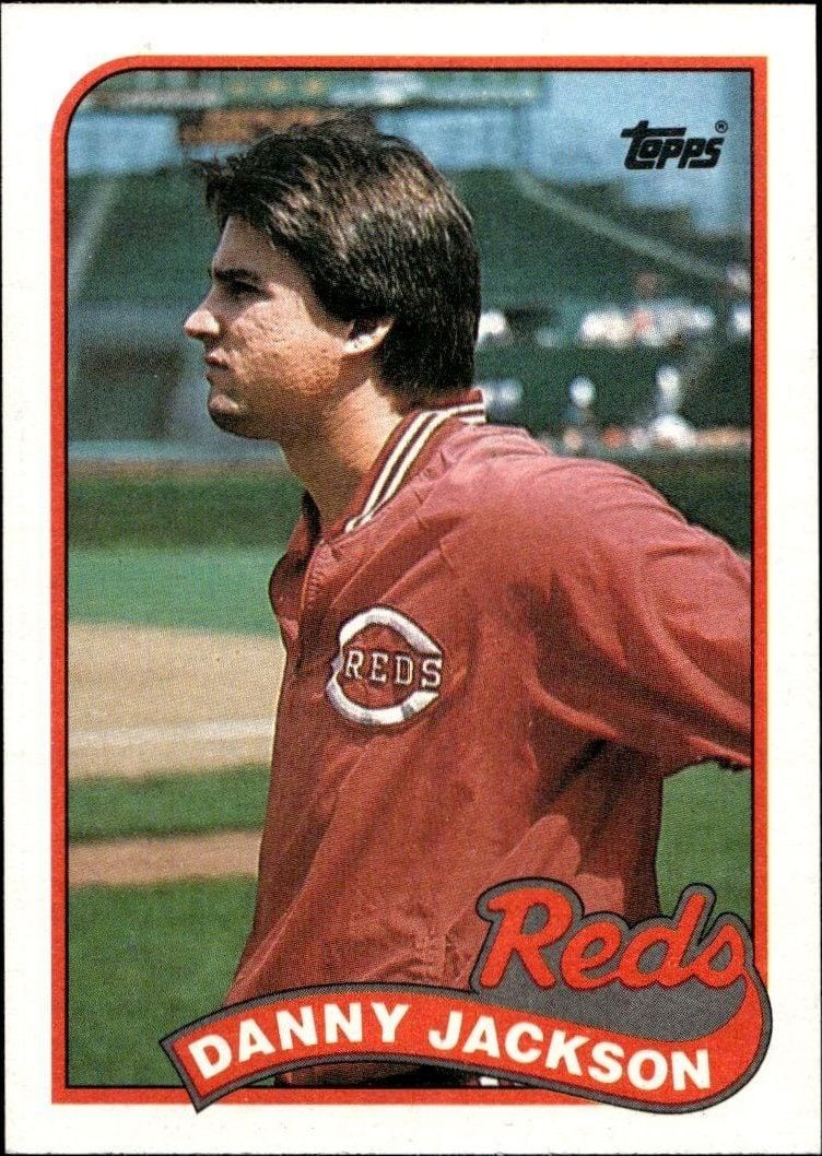 1989 Topps Danny Jackson #730 trading card
