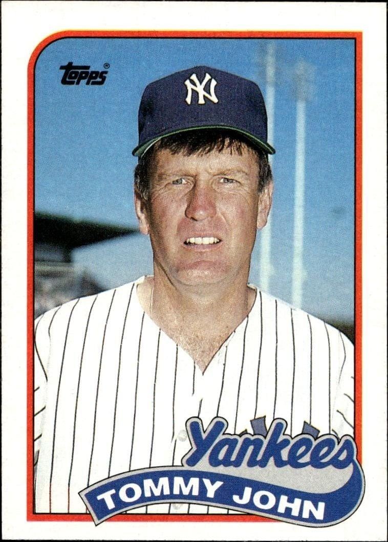 1989 Topps Tommy John #359 trading card