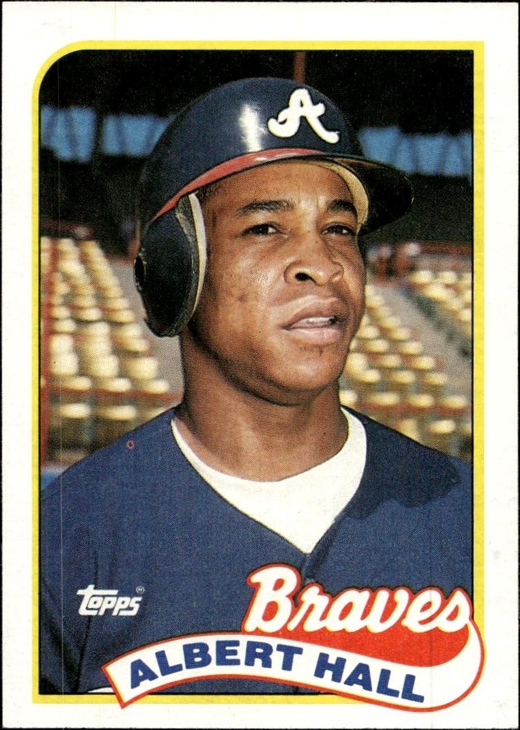 1989 Topps Albert Hall #433 trading card