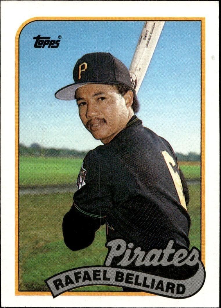 1989 Topps Rafael Belliard #723 trading card
