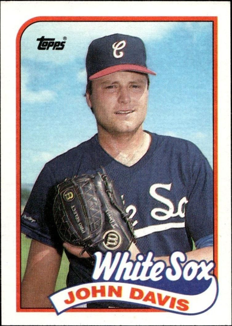1989 Topps John Davis #162 trading card