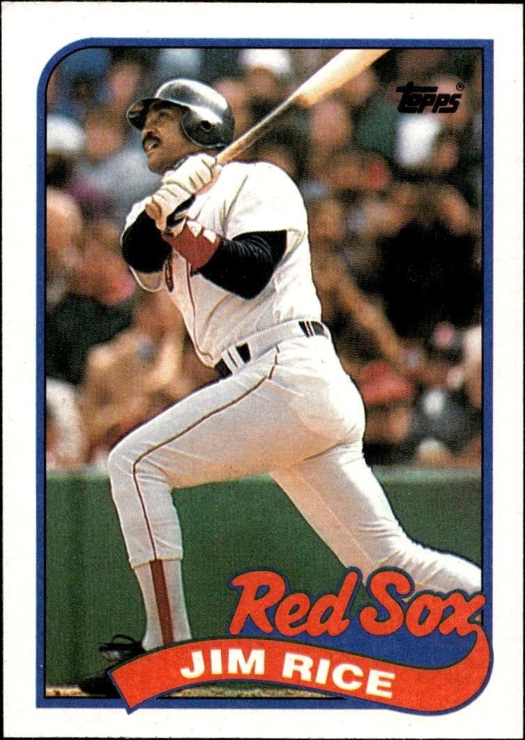 1989 Topps Jim Rice #245 trading card