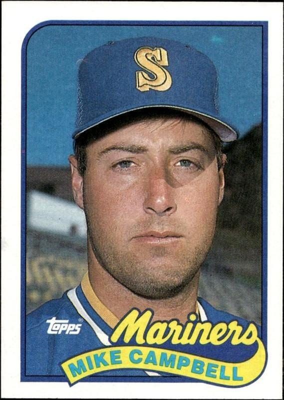 1989 Topps Mike Campbell #143 trading card