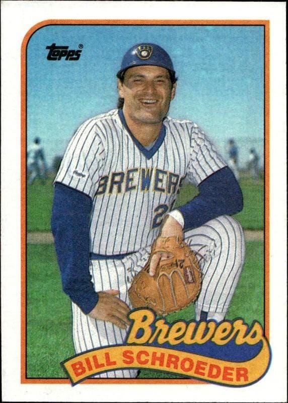 1989 Topps Bill Schroeder #563 trading card