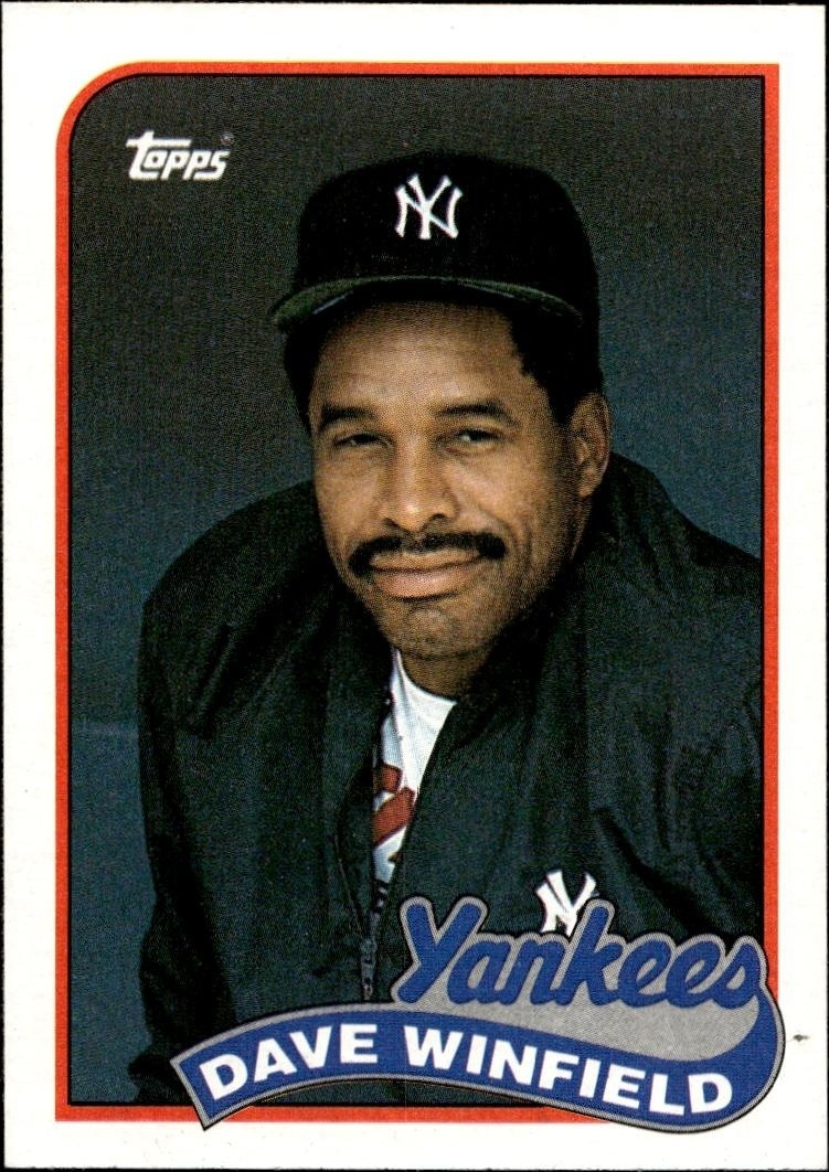 1989 Topps Dave Winfield #260 trading card