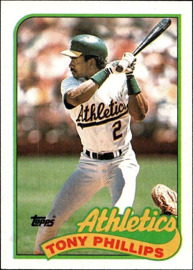 1989 Topps Tony Phillips #248 trading card