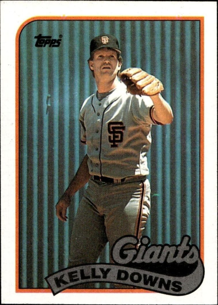 1989 Topps Kelly Downs #361 trading card