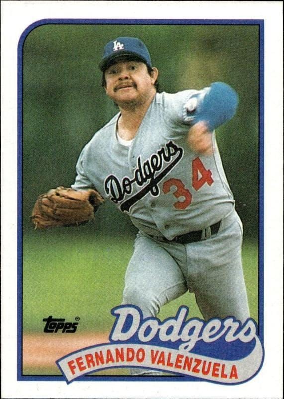 1989 Topps Fernando Valenzuela #150 trading card