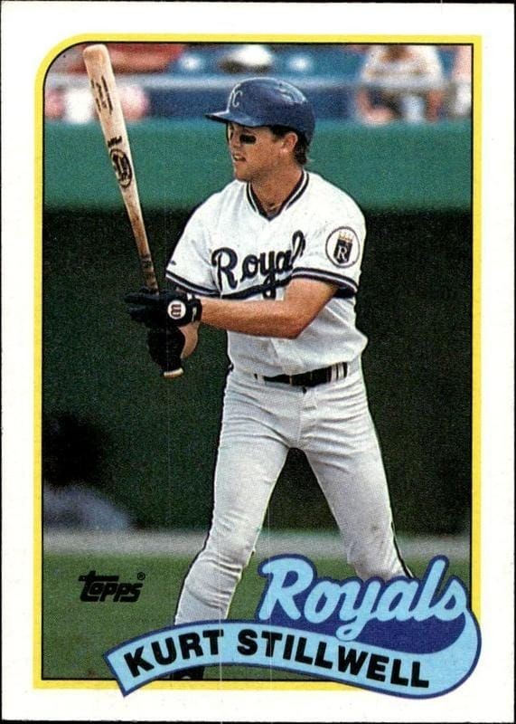 1989 Topps Kurt Stillwell #596 trading card