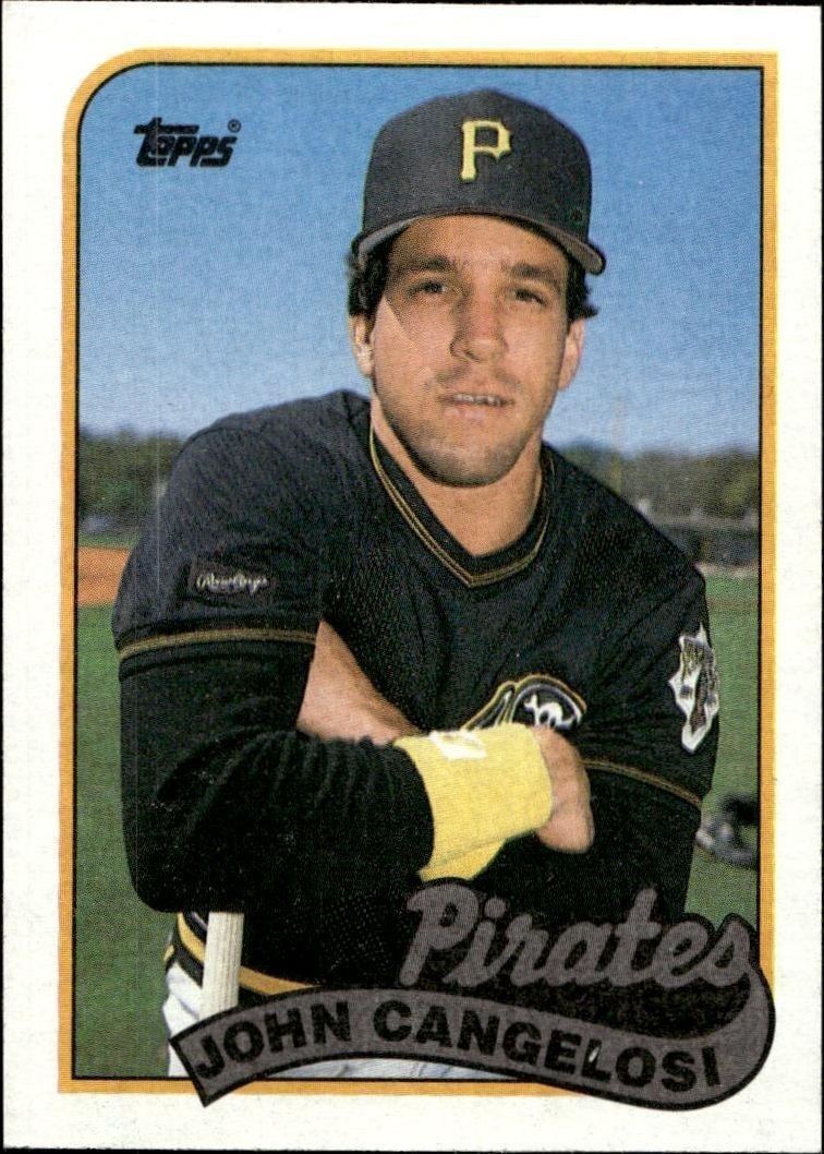 1989 Topps John Cangelosi #592 trading card