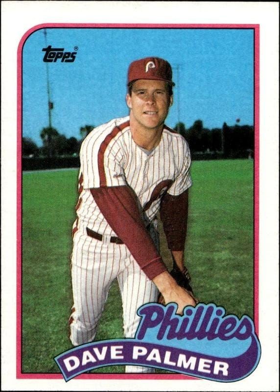 1989 Topps Dave Palmer #67 baseball trading card front