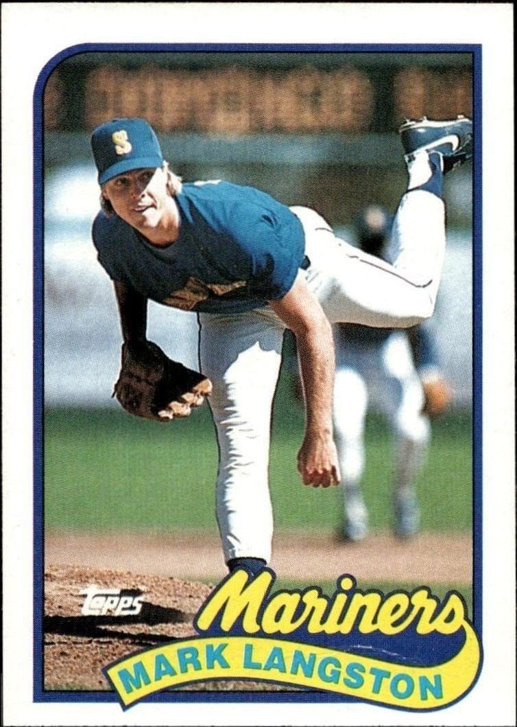 1989 Topps Mark Langston #355 trading card