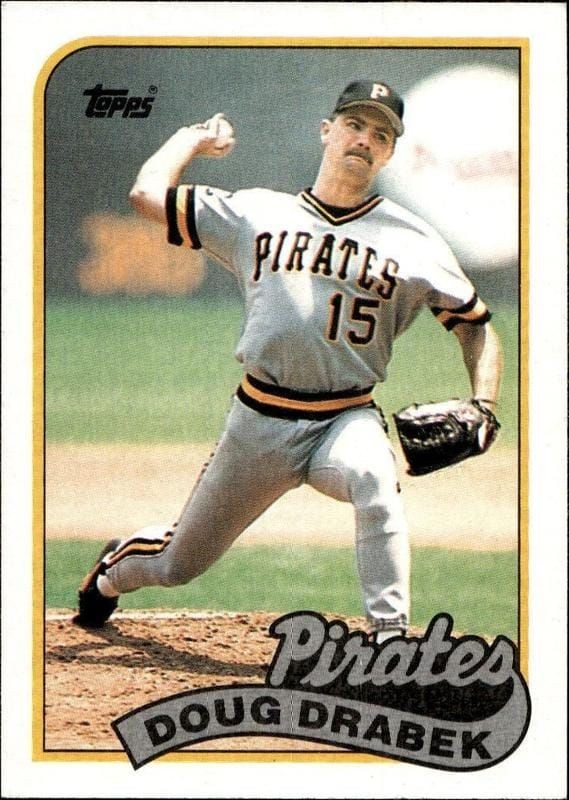 1989 Topps Doug Drabek #478 trading card