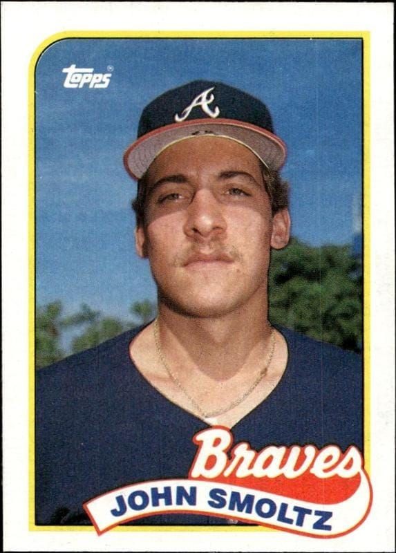 1989 Topps John Smoltz #382 trading card