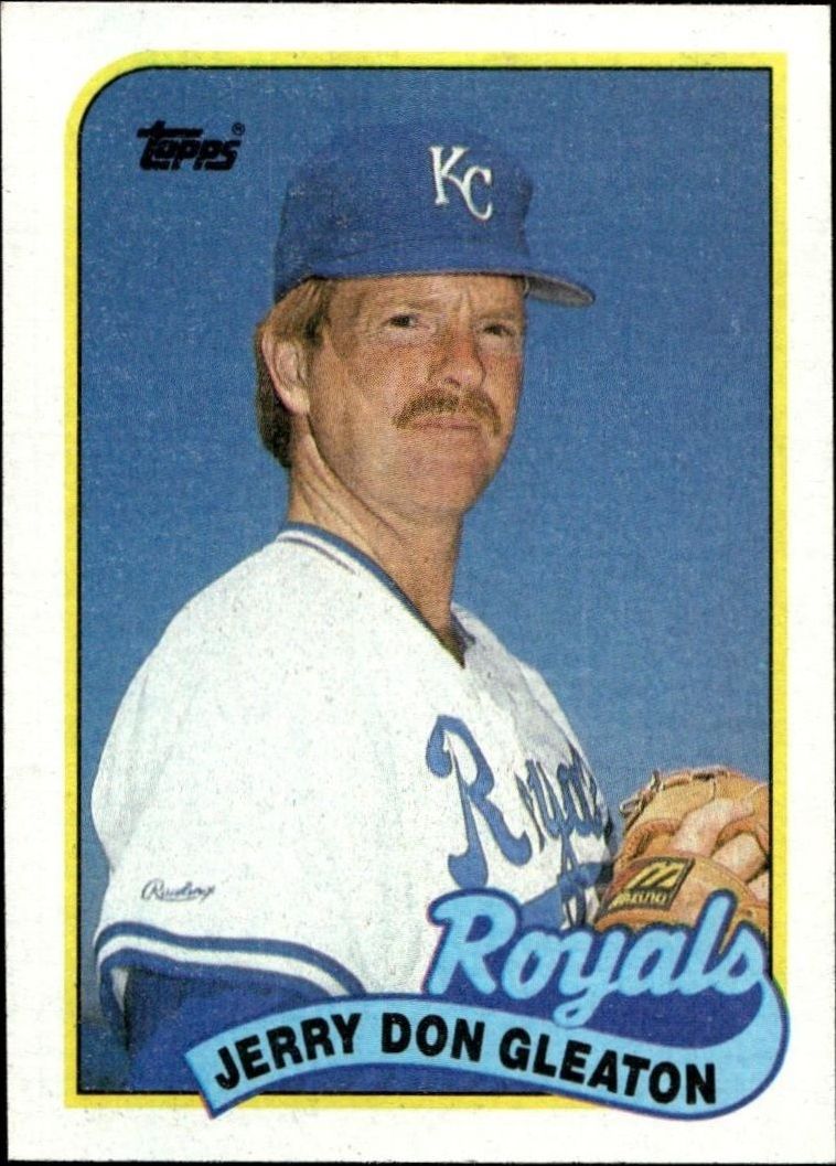 1989 Topps Jerry Don Gleaton #724 trading card