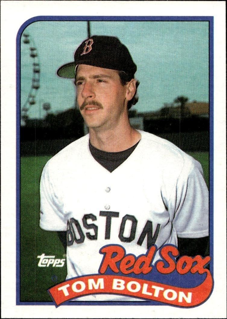 1989 Topps Tom Bolton #269 trading card