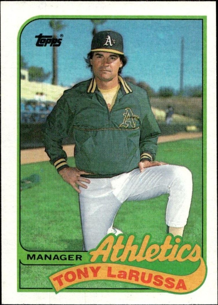 1989 Topps Tony LaRussa #224 trading card