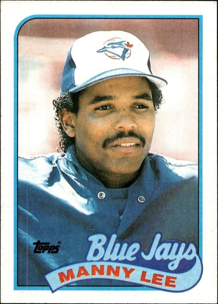 1989 Topps Manny Lee #371 trading card